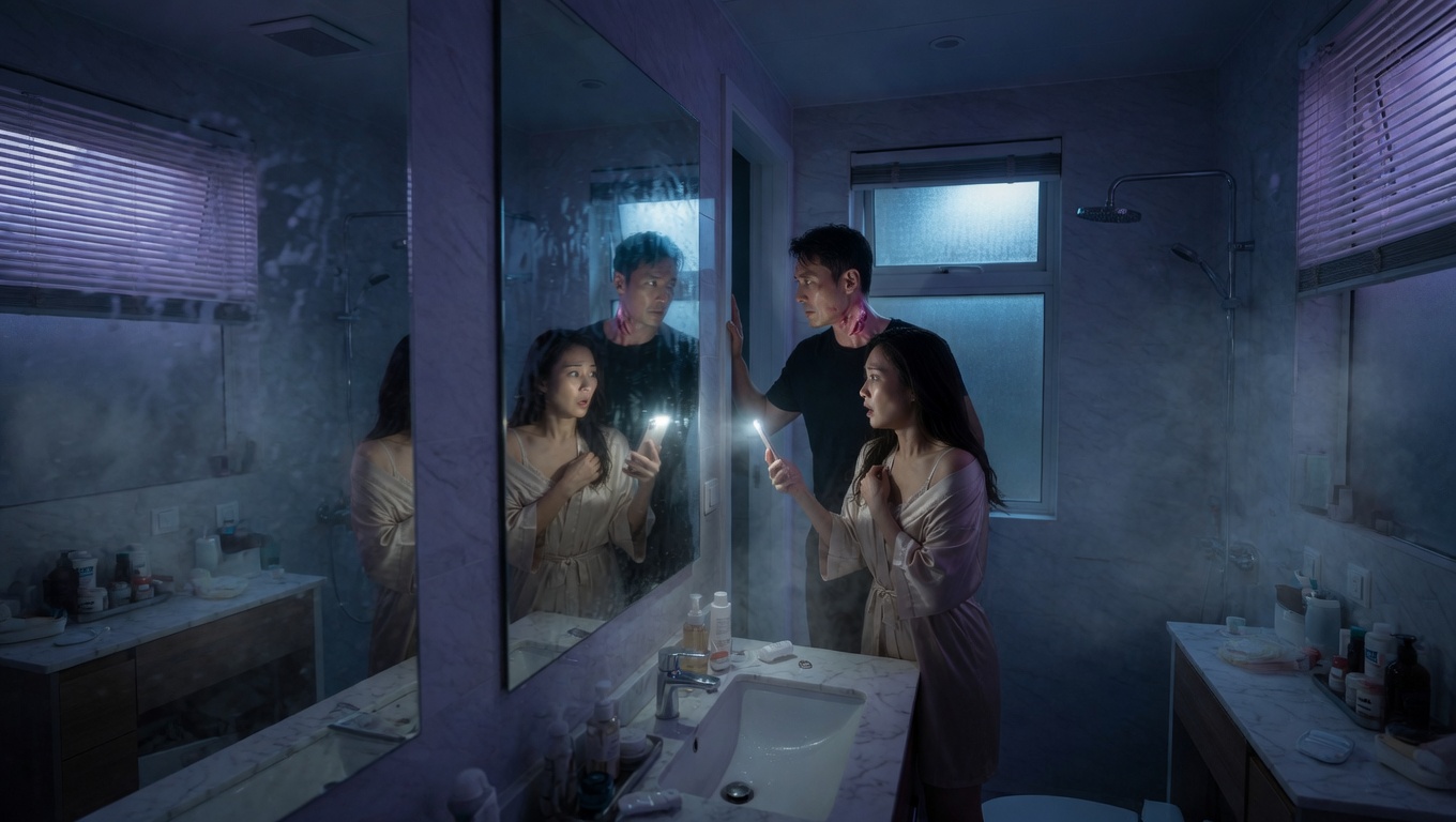 The Necklace in the Mirror