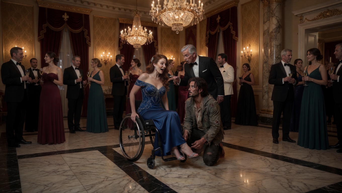 The Ragged Stranger Who Touched Her Foot at the Grand Ball