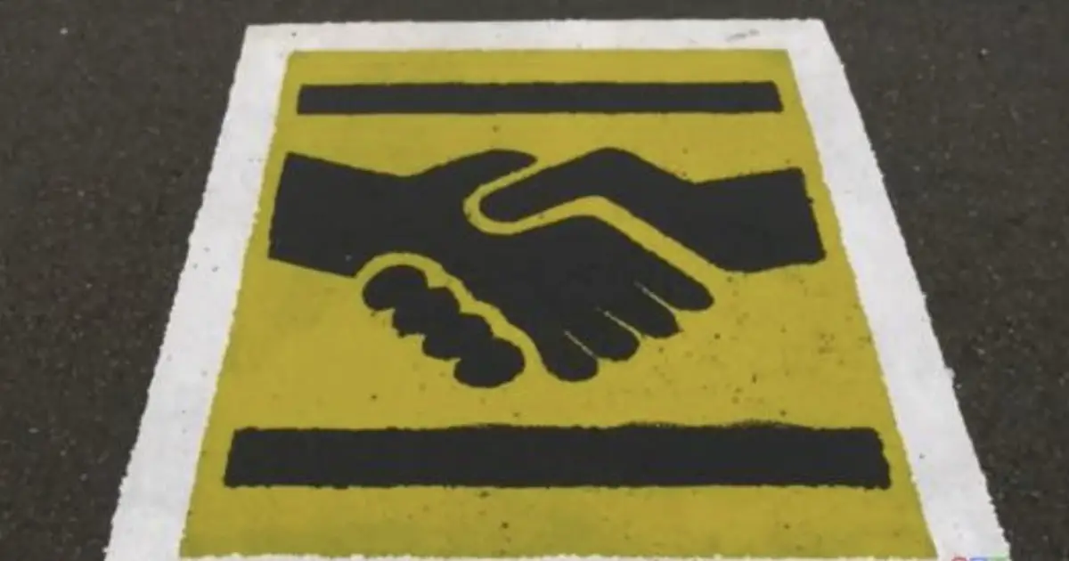 Handshake Parking Symbol: What It Means for Your Safety