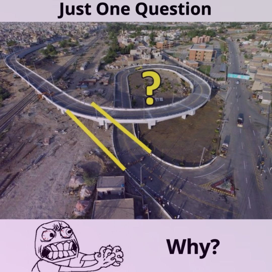 Why Does This Road Take the Long Way Around?
