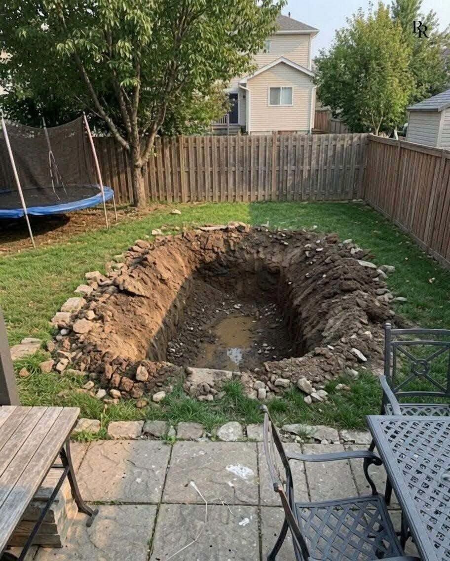 My Neighbor Borrowed My Yard—and Dug a Huge Hole