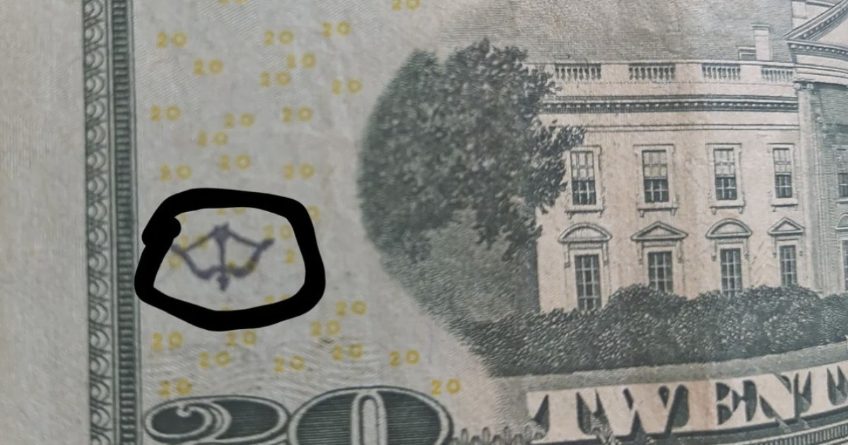 Why Is There a Stamp on My Money?