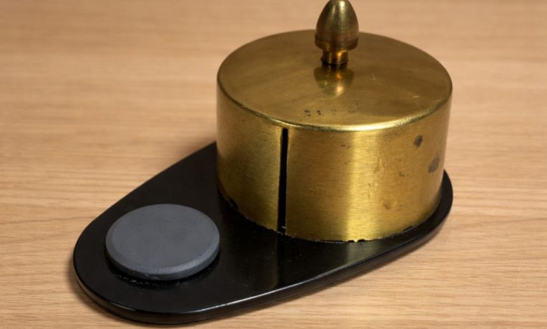 What Is This Vintage Brass Desk Gadget?